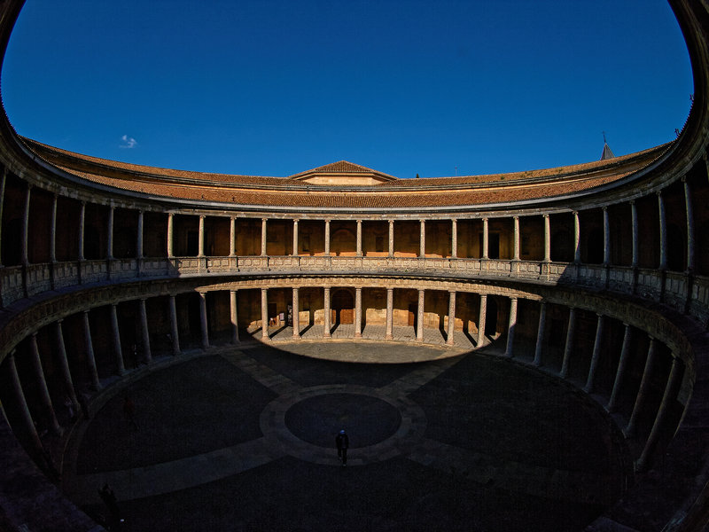 Granada, Alhambra, Carlos V palace
